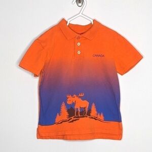 Northern Canada Moose Polo Shirt 4